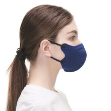 Load image into Gallery viewer, FlameBrother FFP2 Premium Mask 20pcs Small Size (Size S for Teens), CE certified 1463,  Hygienic individual packaging Dark Blue
